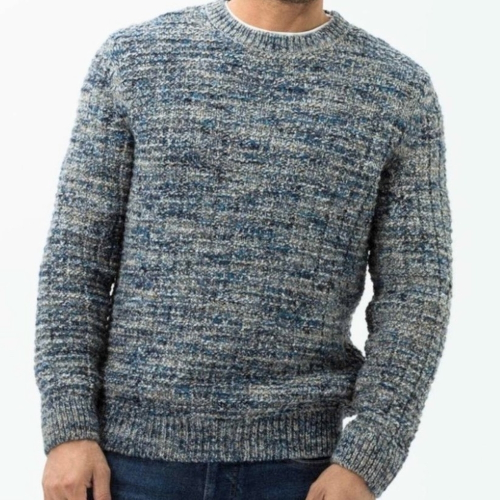 nwt BRAX rick wool blend crewneck sweater M L